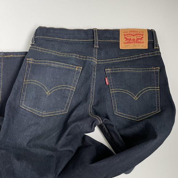 Levi's 511 Dark Wash Skinny Jeans - Picture 4 of 6